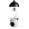 Camera Lamp Bwlb Diogelwch Cartref Di-wifr 360 Gradd